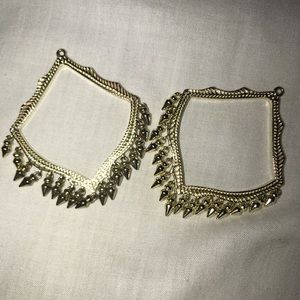 Kendra Scott Gold Lacy Earrings